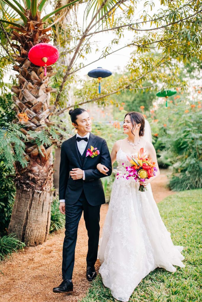 A colorful wedding in San Antonio